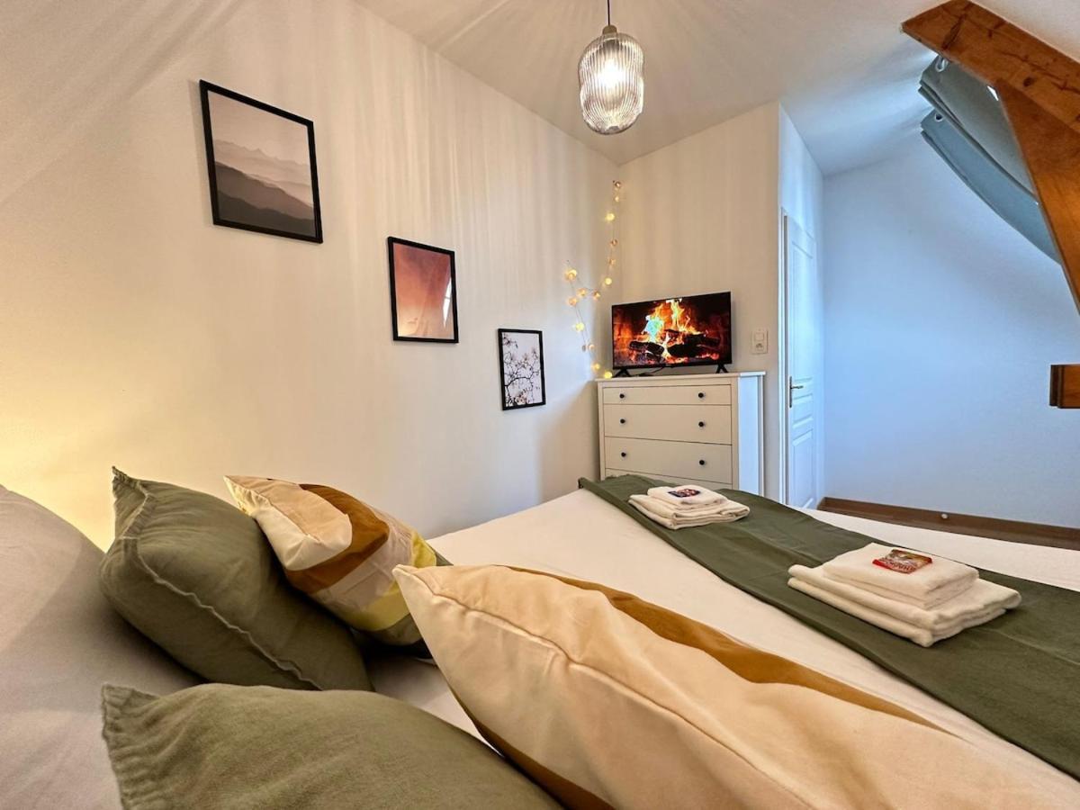 S Bayleved'Air Duplex Vue Chateau, Balneo Et Sauna Sedan Bagian luar foto