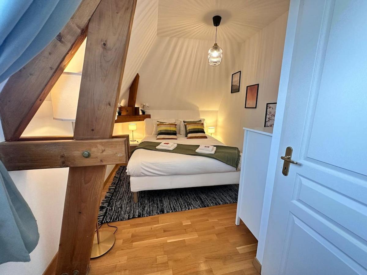S Bayleved'Air Duplex Vue Chateau, Balneo Et Sauna Sedan Bagian luar foto