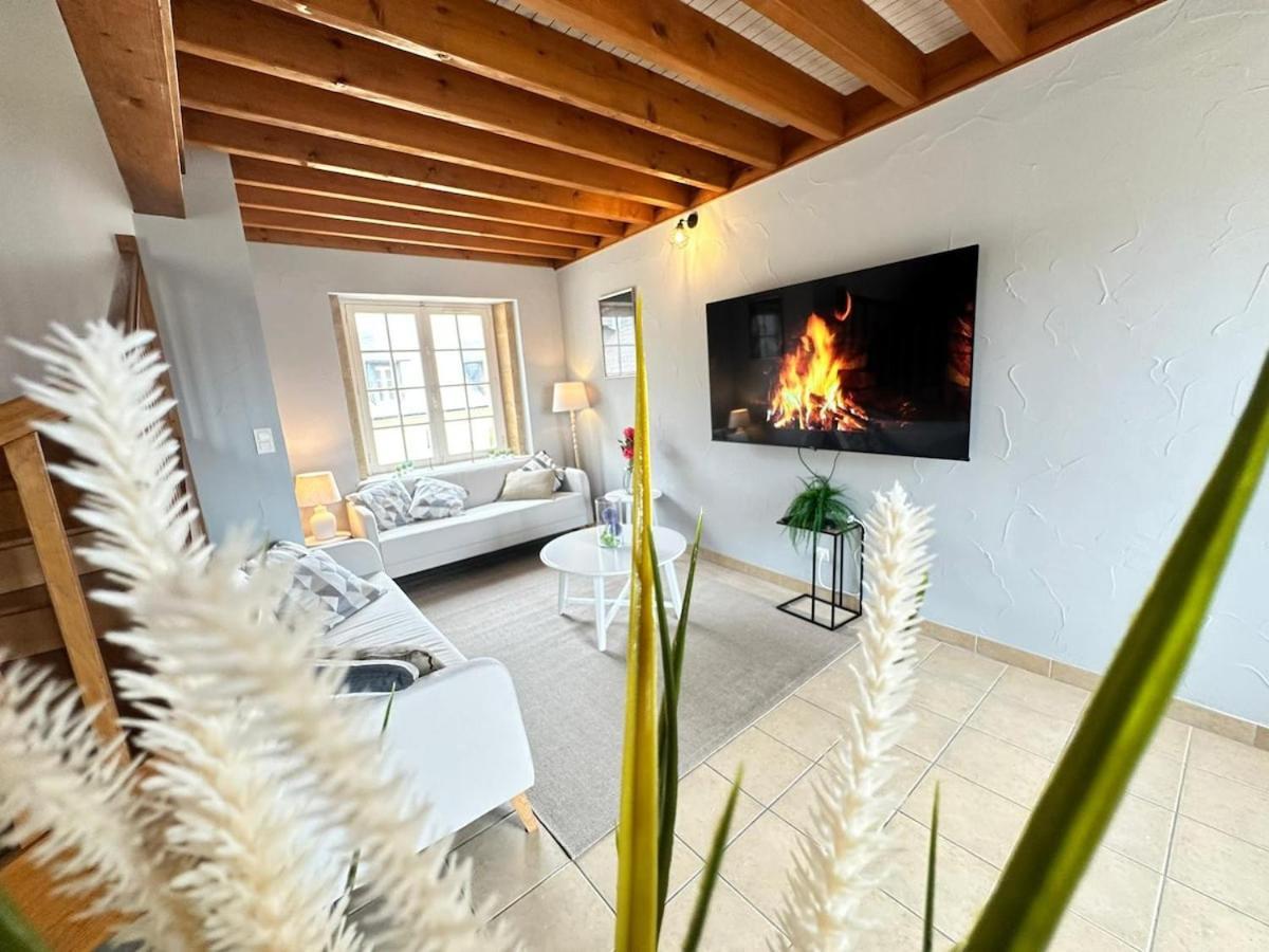 S Bayleved'Air Duplex Vue Chateau, Balneo Et Sauna Sedan Bagian luar foto