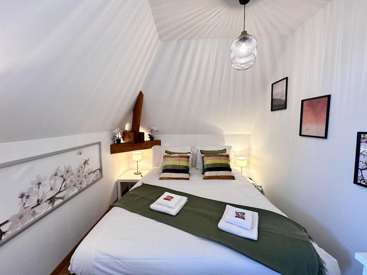 S Bayleved'Air Duplex Vue Chateau, Balneo Et Sauna Sedan Bagian luar foto