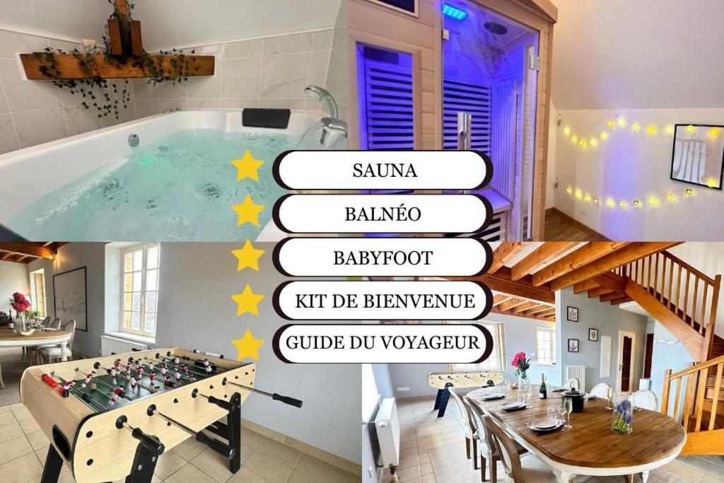 S Bayleved'Air Duplex Vue Chateau, Balneo Et Sauna Sedan Bagian luar foto