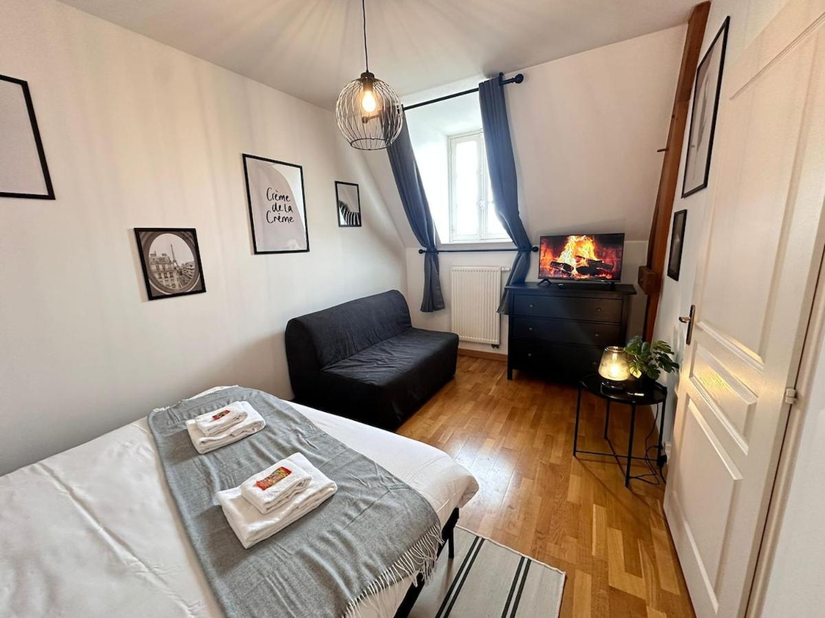 S Bayleved'Air Duplex Vue Chateau, Balneo Et Sauna Sedan Bagian luar foto