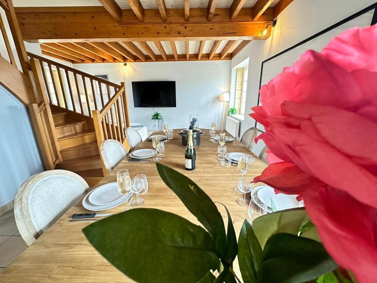 S Bayleved'Air Duplex Vue Chateau, Balneo Et Sauna Sedan Bagian luar foto