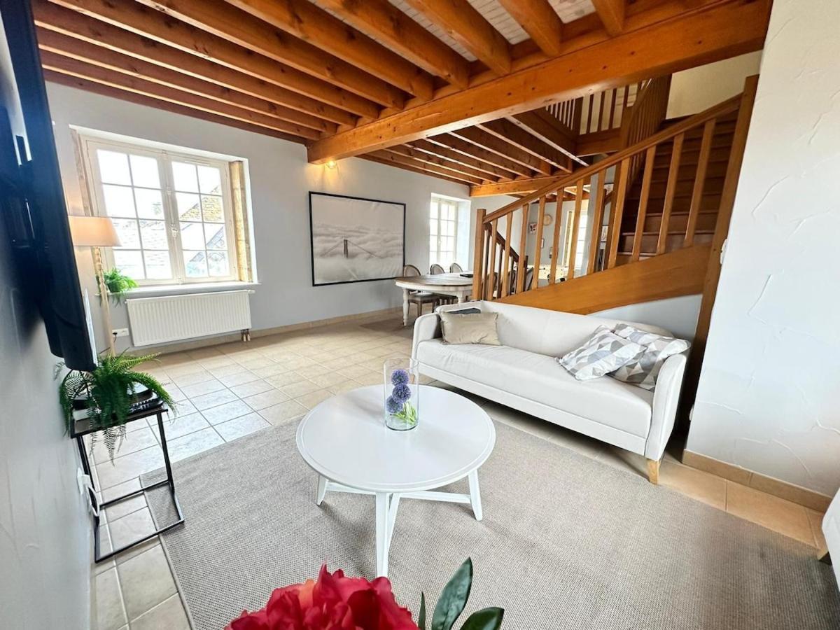 S Bayleved'Air Duplex Vue Chateau, Balneo Et Sauna Sedan Bagian luar foto